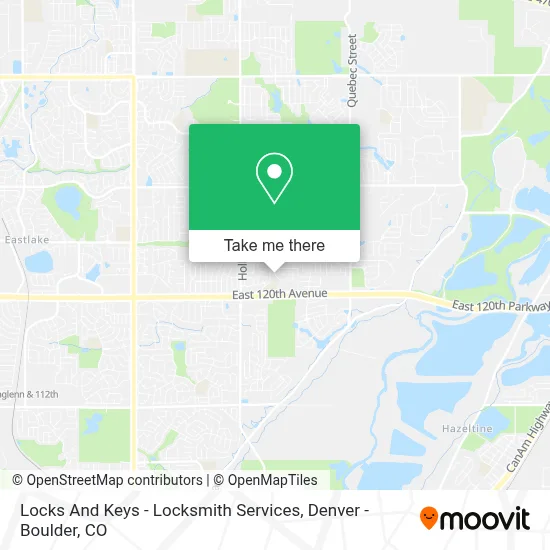 Locks And Keys - Locksmith Services map