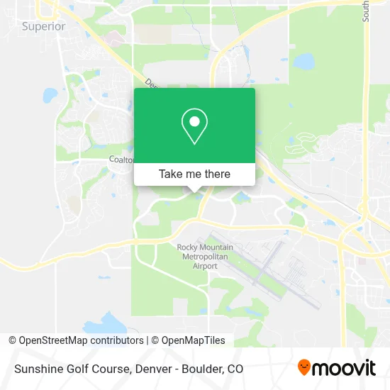 Sunshine Golf Course map