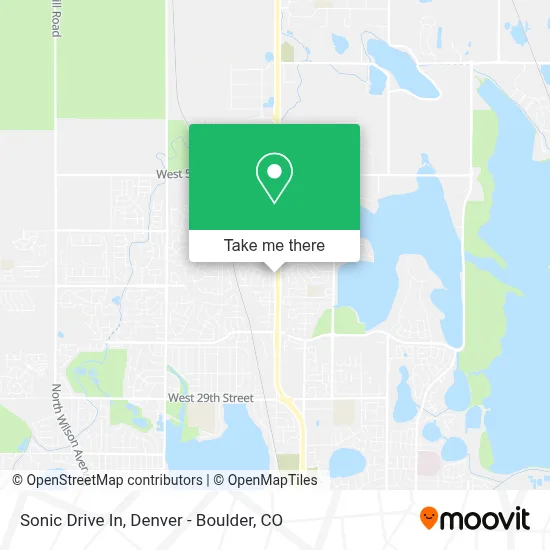 Sonic Drive In map