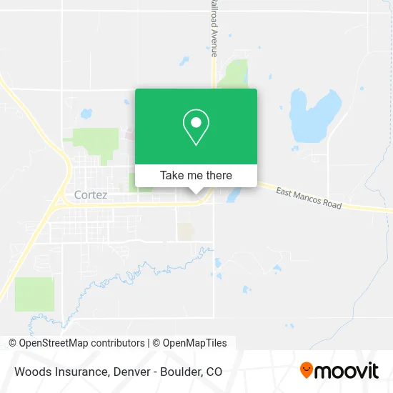 Woods Insurance map
