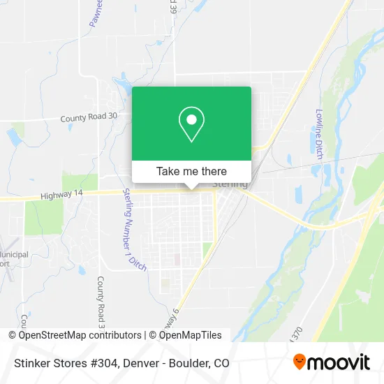 Stinker Stores #304 map