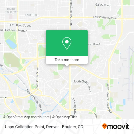 Usps Collection Point map