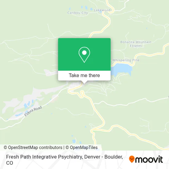 Fresh Path Integrative Psychiatry map