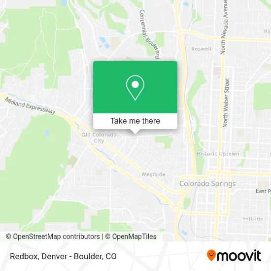 Redbox map