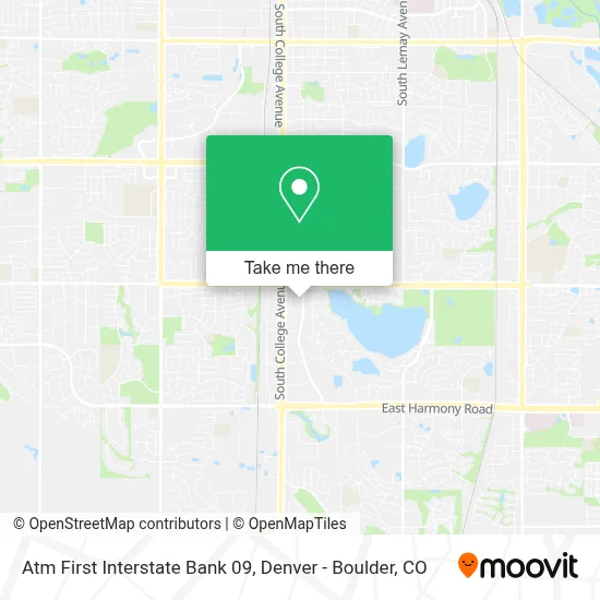 Atm First Interstate Bank 09 map