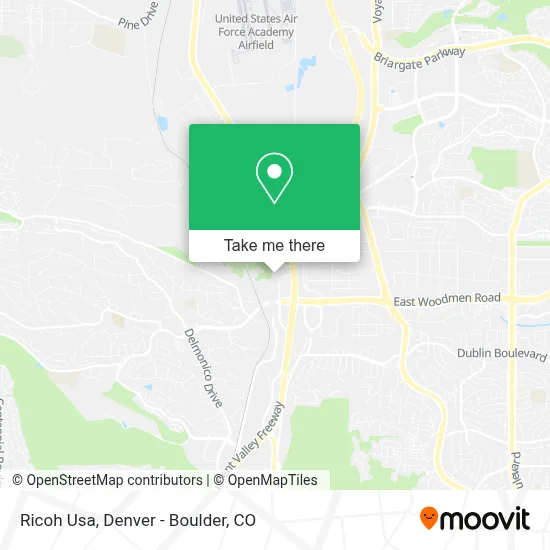Ricoh Usa map