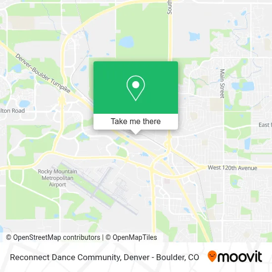 Reconnect Dance Community map