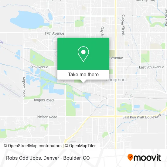 Robs Odd Jobs map