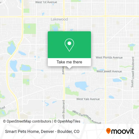 Smart Pets Home map