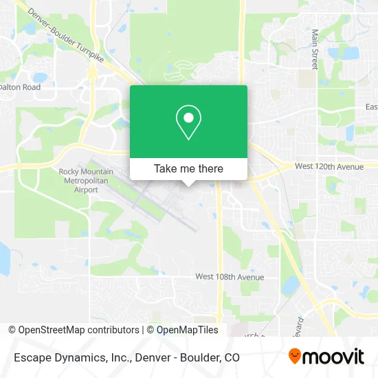 Escape Dynamics, Inc. map