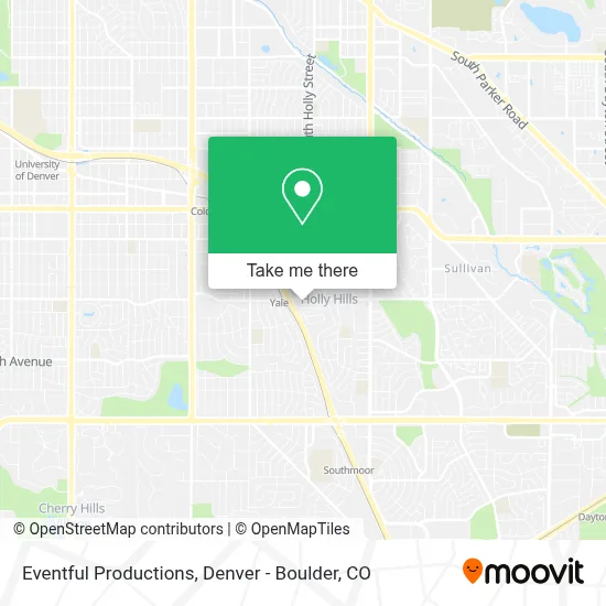Eventful Productions map