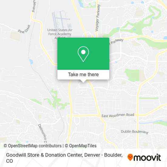 Goodwill Store & Donation Center map