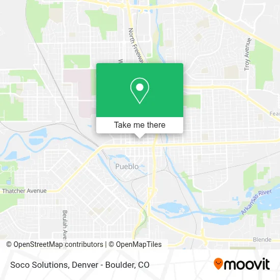Soco Solutions map