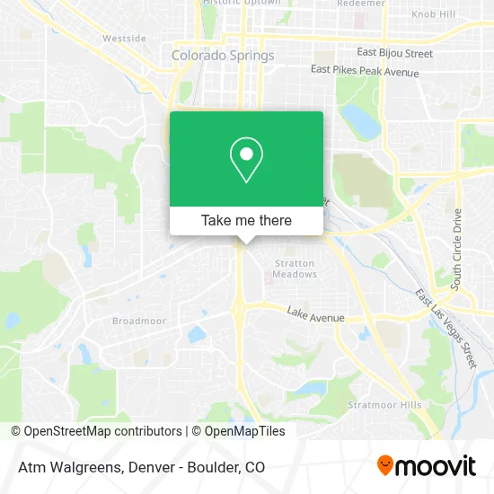 Atm Walgreens map