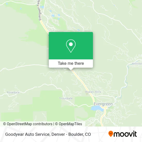 Goodyear Auto Service map