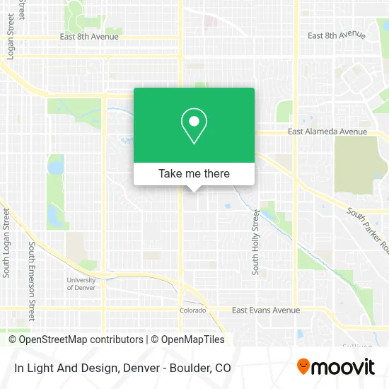 In Light And Design map