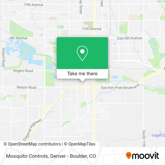 Mosquito Controls map