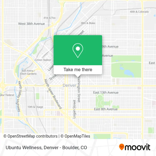 Ubuntu Wellness map