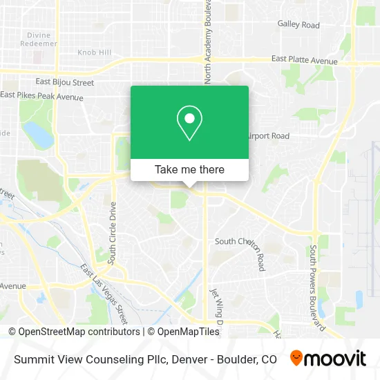 Summit View Counseling Pllc map