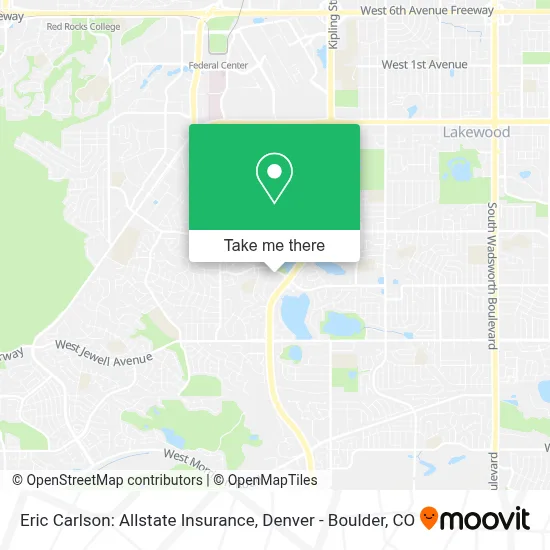 Eric Carlson: Allstate Insurance map