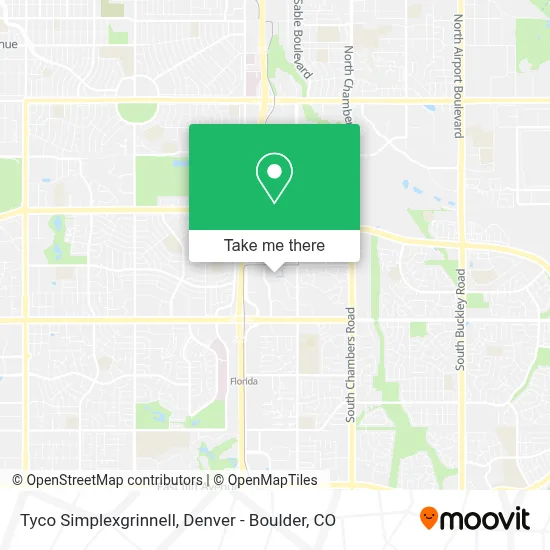 Tyco Simplexgrinnell map