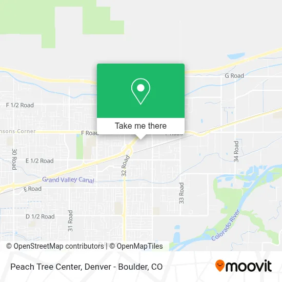 Peach Tree Center map