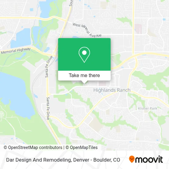 Dar Design And Remodeling map