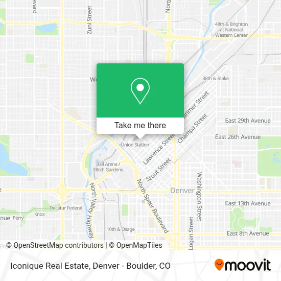 Iconique Real Estate map