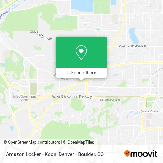 Amazon Locker - Koon map
