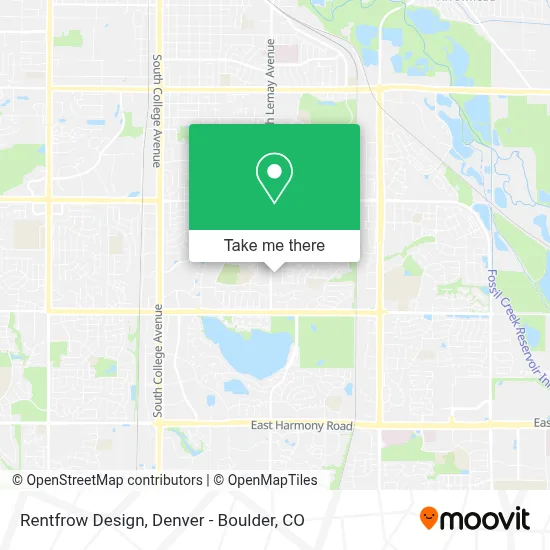 Rentfrow Design map