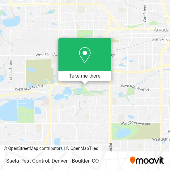 Saela Pest Control map