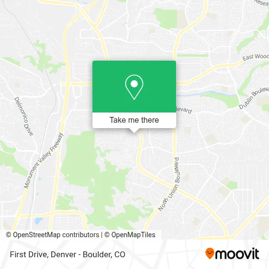 First Drive map