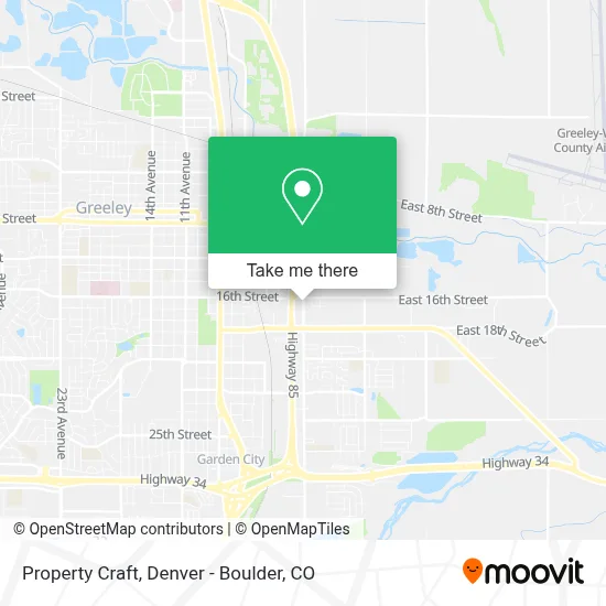 Property Craft map