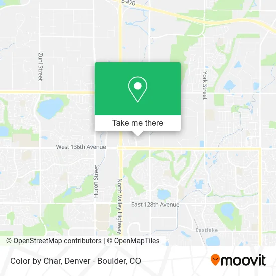 Color by Char map