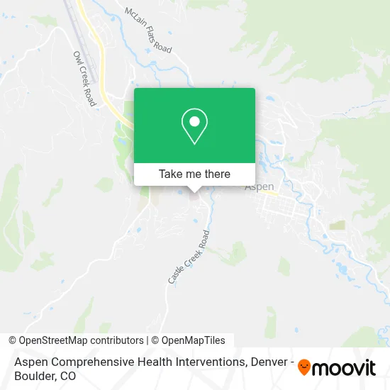 Aspen Comprehensive Health Interventions map