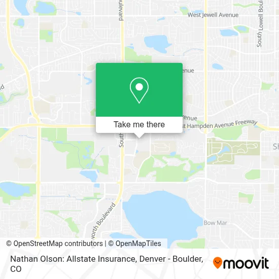 Nathan Olson: Allstate Insurance map