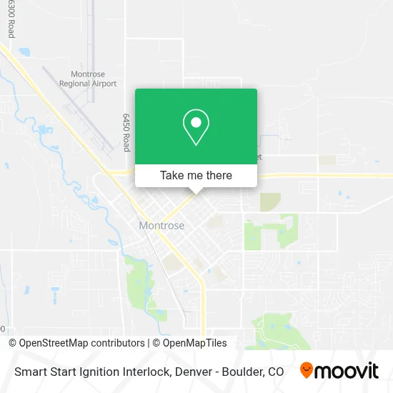 Smart Start Ignition Interlock map