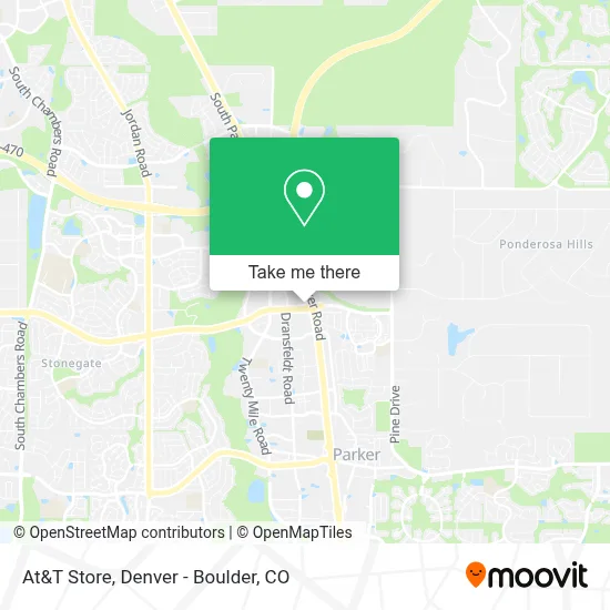 At&T Store map