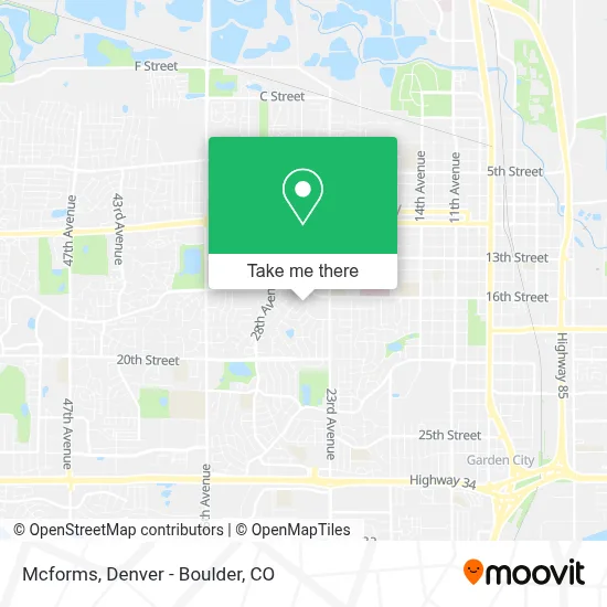 Mcforms map