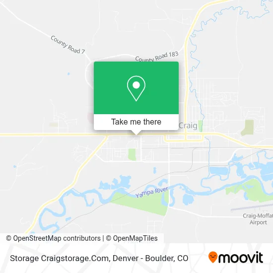 Storage Craigstorage.Com map