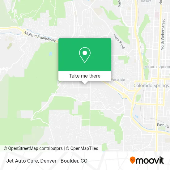 Jet Auto Care map