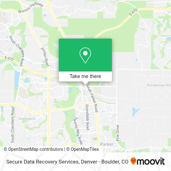 Secure Data Recovery Services map