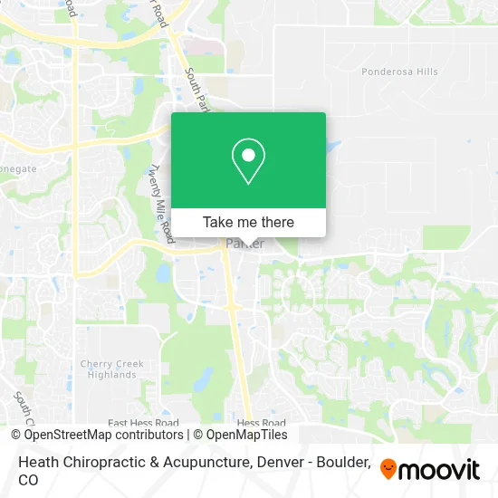 Heath Chiropractic & Acupuncture map