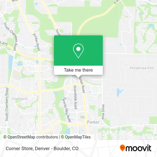 Corner Store map