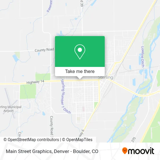 Main Street Graphics map
