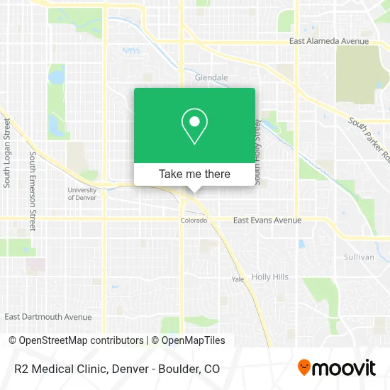 R2 Medical Clinic map