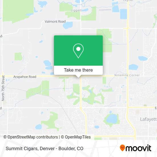 Summit Cigars map