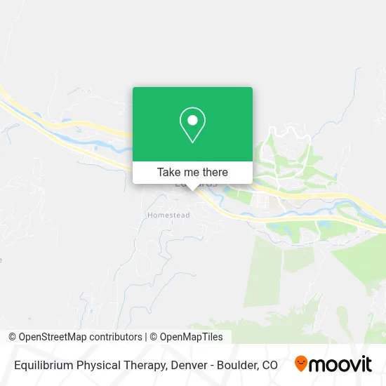 Equilibrium Physical Therapy map