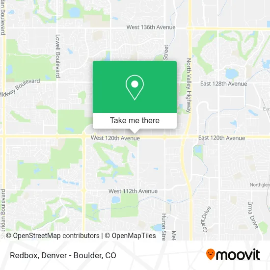 Redbox map