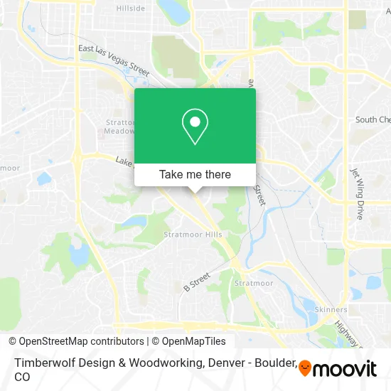 Timberwolf Design & Woodworking map